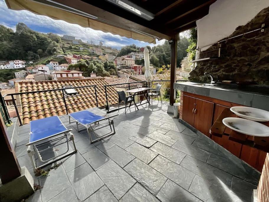 Ferienwohnung La Terraza De Cudillero Exterior foto